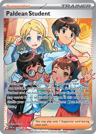 Paldean Student (230/091) - [Paldean Fates]