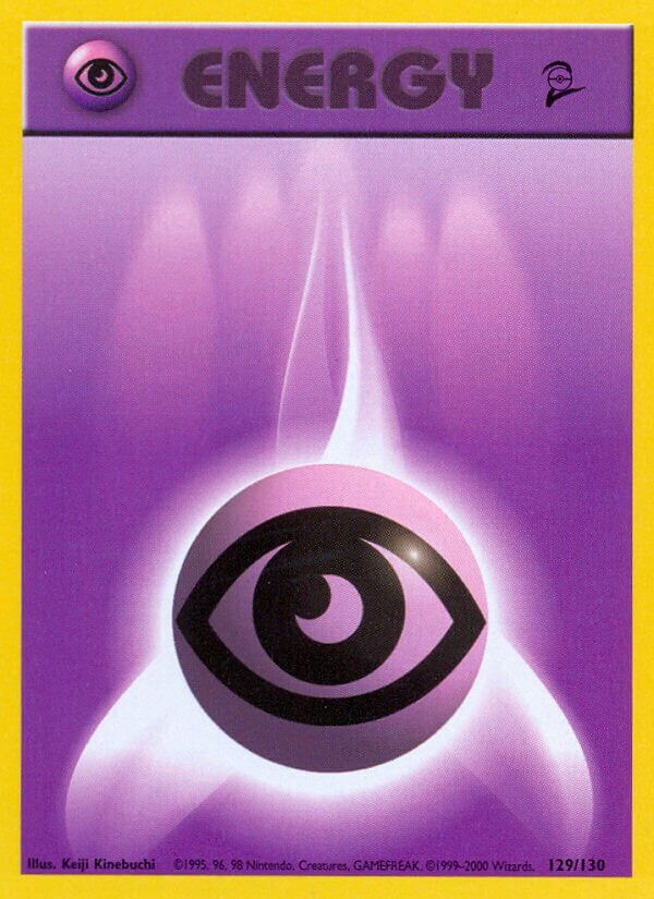 Psychic Energy (129/130) - [Base Set 2]