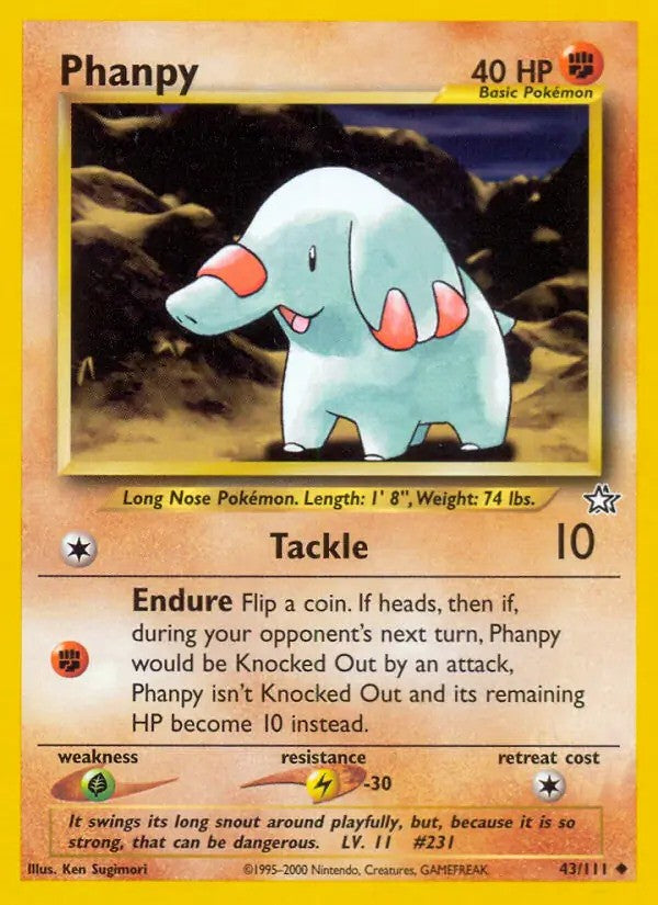 Phanpy Unlimited (43/111) - [Neo Genesis]