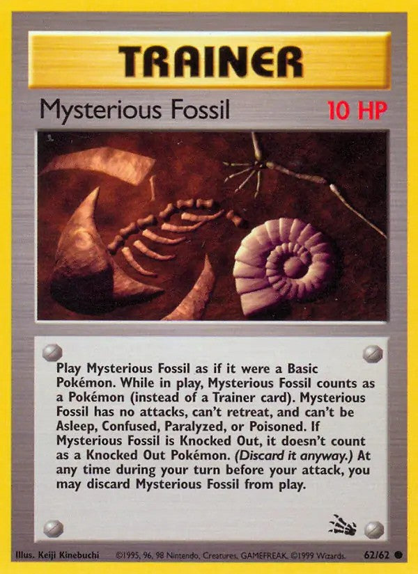 Mysterious Fossil Unlimited (62/62) - [Fossil]