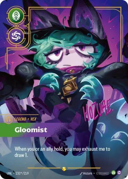 Vex - Gloomist Signature (232*/219) - [Unleashed]
