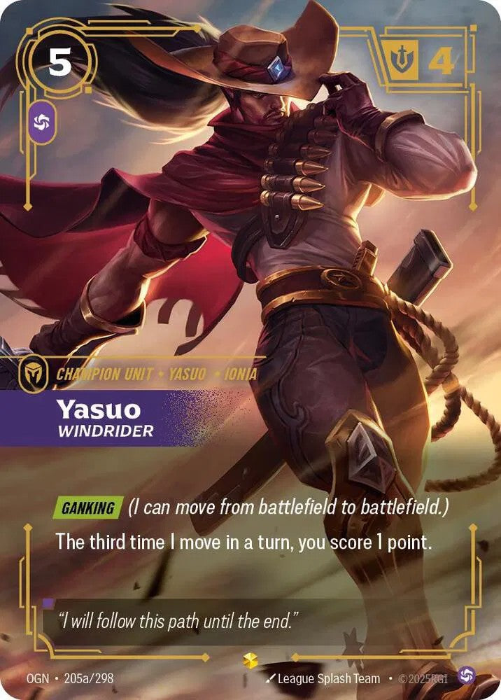 Yasuo - Windrider (205a/298) - [Origins]