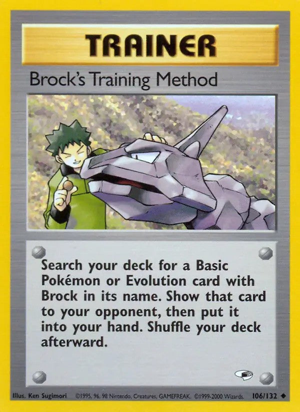 Brock's Training Method Unlimited (106/132) - [Gym Heroes]