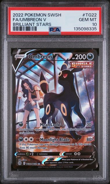 Umbreon V (TG22/TG30) PSA 10 - [Graded]