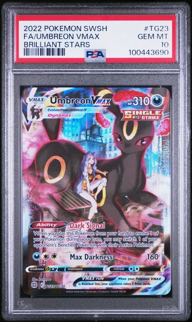 Umbreon VMAX (TG23/TG30) PSA 10 - [Graded]