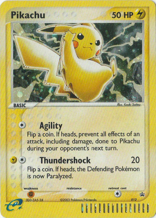 Pikachu (012) - [Nintendo Promos]