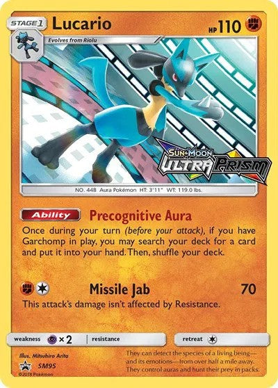 Lucario Prerelease (SM95) - [Sun & Moon Promos]