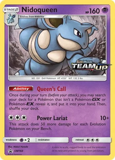Nidoqueen Prerelease (SM160) - [Sun & Moon Promos]