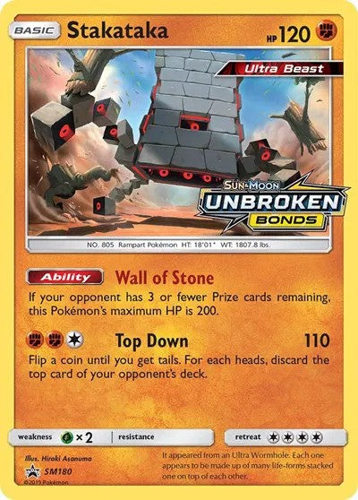 Stakataka Prerelease (SM180) - [Sun & Moon Promos]