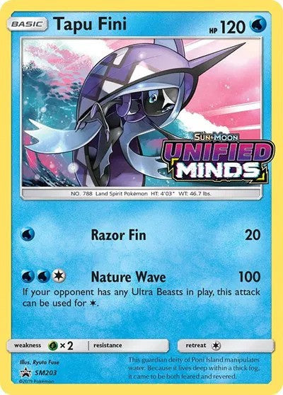 Tapu Fini Prerelease (SM203) - [Sun & Moon Promos]