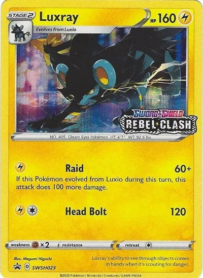 Luxray Prerelease (SWSH023) - [Sword & Shield Promos]