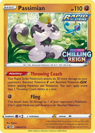 Passimian Prerelease (SWSH115) - [Sword & Shield Promos]