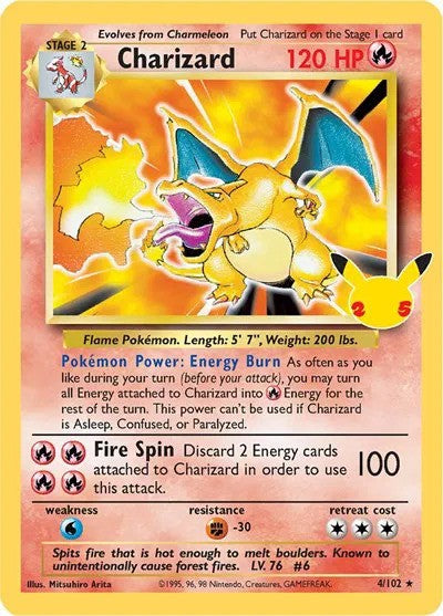Charizard (4/102) - [Celebrations: 25th Anniversary]