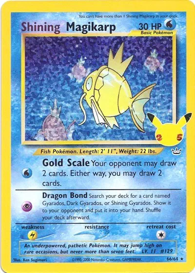 Shining Magikarp (66/64) - [Celebrations: 25th Anniversary]