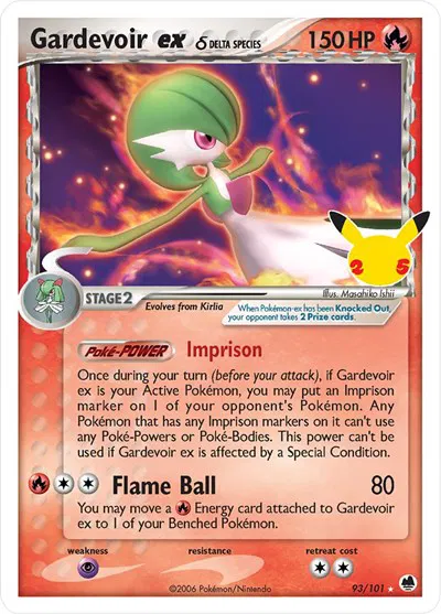 Gardevoir ex Delta Species (93/101) - [Celebrations: 25th Anniversary]