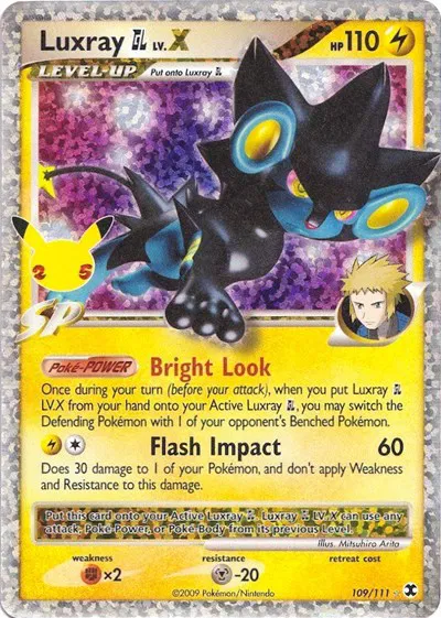 Luxray GL LV.X (109/111) - [Celebrations: 25th Anniversary]
