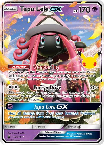 Tapu Lele GX (60/145) - [Celebrations: 25th Anniversary]