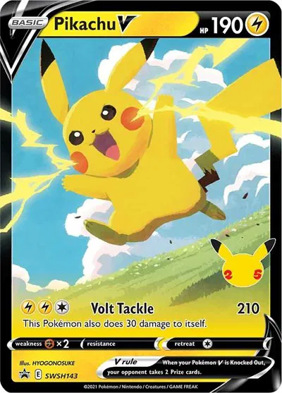 Pikachu V (SWSH143) - [Sword & Shield Promos]