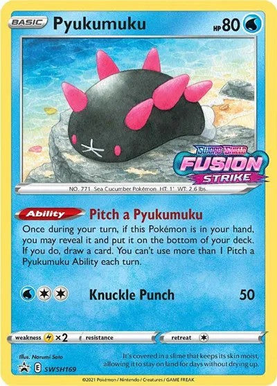Pyukumuku Prerelease (SWSH169) - [Sword & Shield Promos]