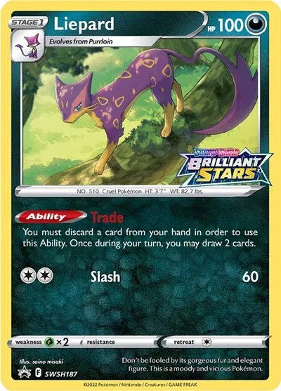 Liepard (SWSH187) - [Sword & Shield Promos]
