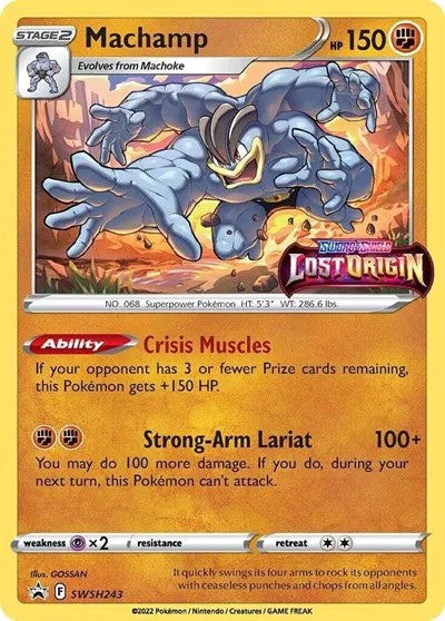 Machamp Prerelease (SWSH243) - [Sword & Shield Promos]