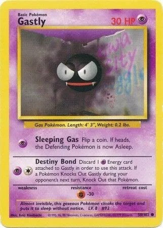 Gastly Unlimited (50/102) - [Base Set]