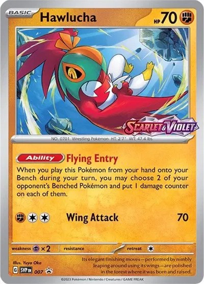 Hawlucha Prerelease (007) - [Scarlet & Violet Promos]