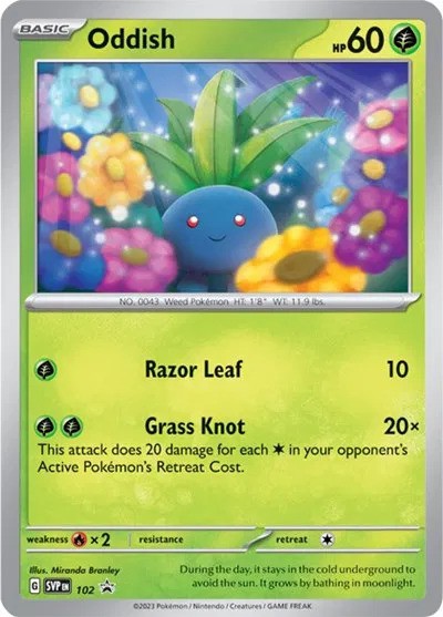 Oddish (102) - [Pokémon Sealed]