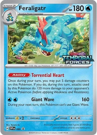 Feraligatr Prerelease (089) - [Scarlet & Violet Promos]