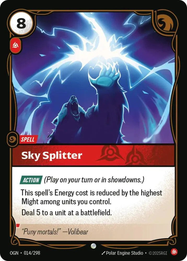 Sky Splitter Foil (014/298) - [Origins]