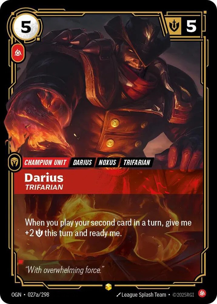 Darius - Trifarian (027a/298) - [Origins]