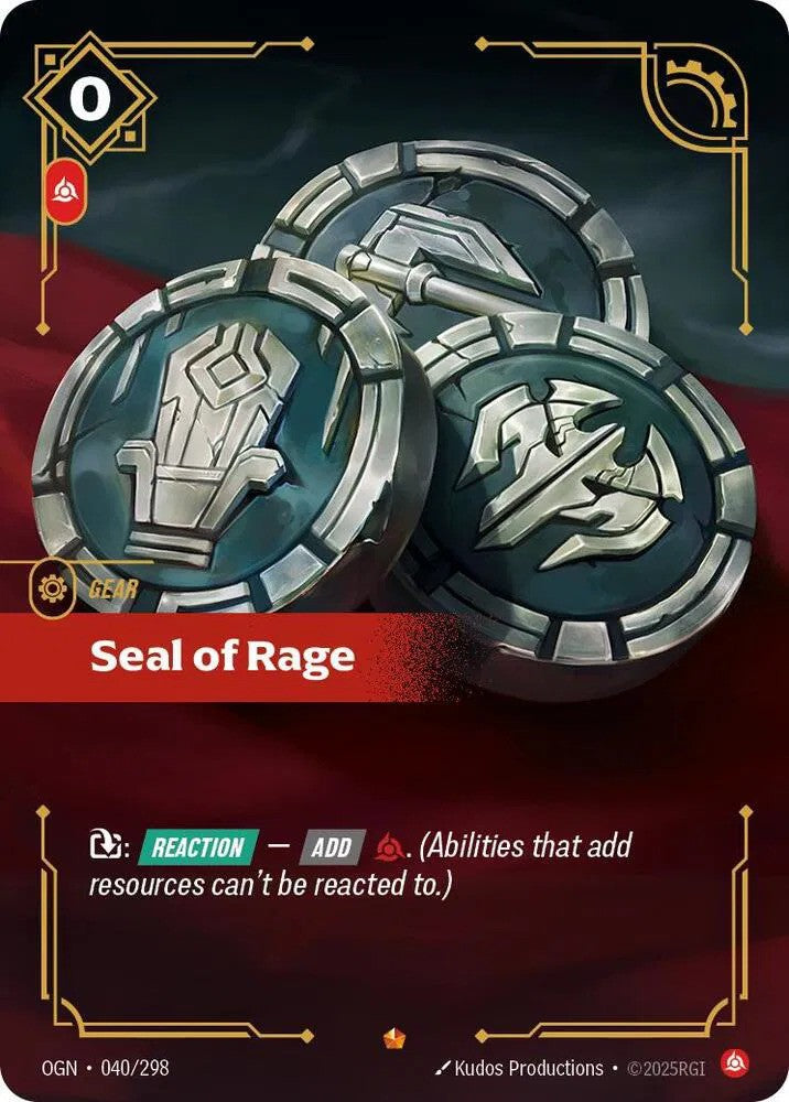 Seal of Rage (040/298) - [Origins]