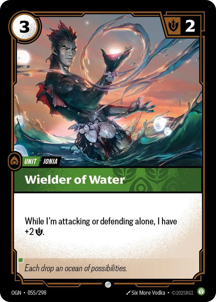 Wielder of Water Foil (055/298) - [Origins]