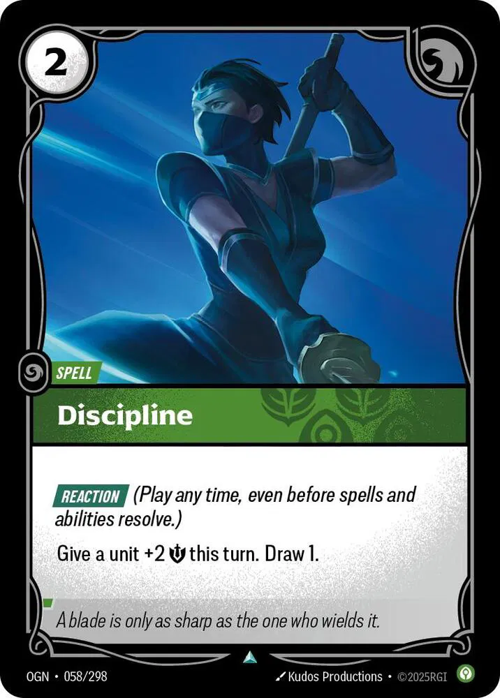 Discipline Foil (058/298) - [Origins]