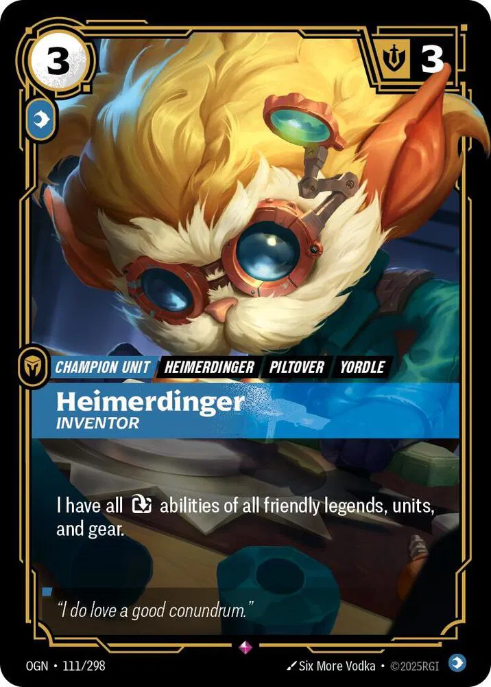 Heimerdinger - Inventor (111/298) - [Origins]