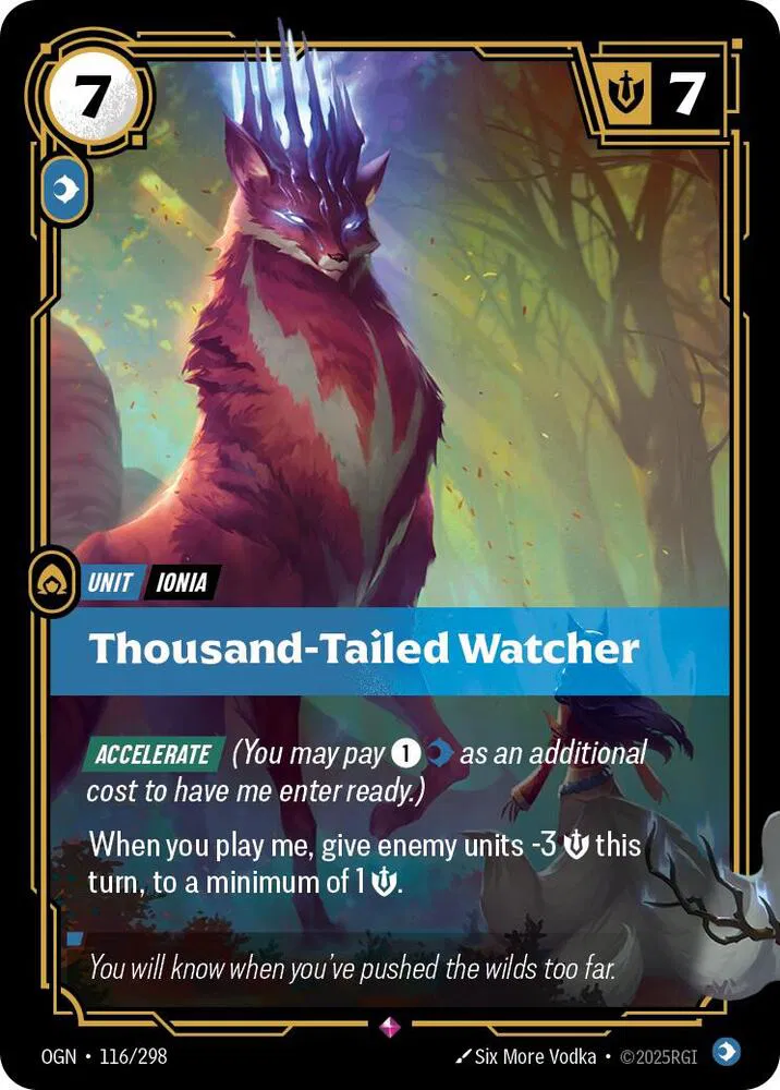 Thousand-Tailed Watcher (116/298) - [Origins]