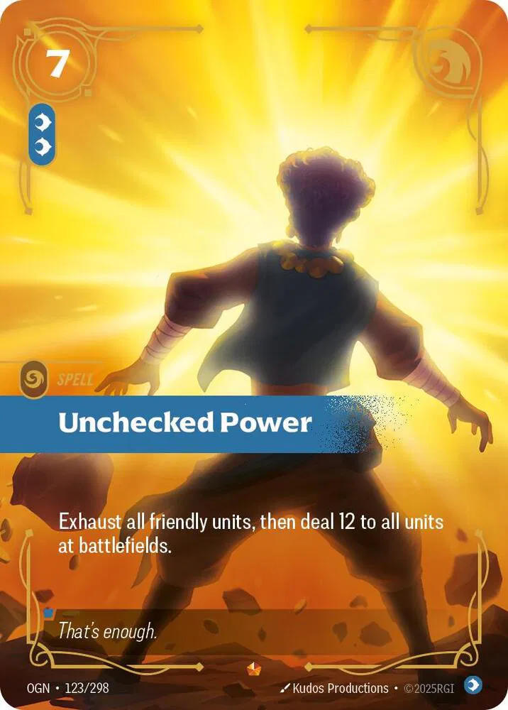 Unchecked Power (123/298) - [Origins]
