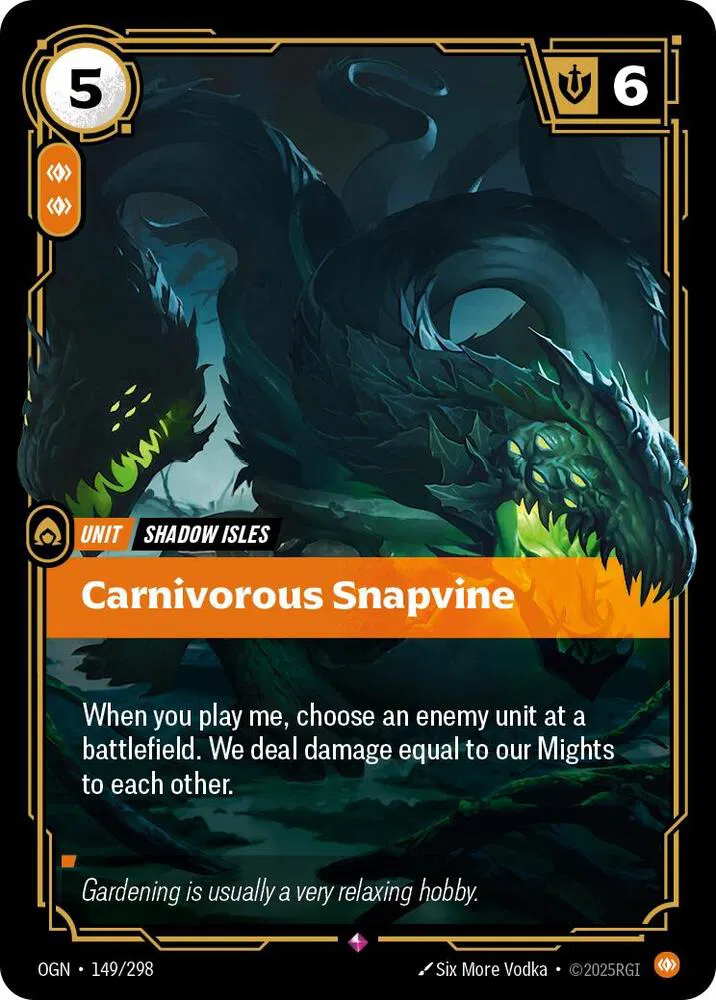 Carnivorous Snapvine (149/298) - [Origins]