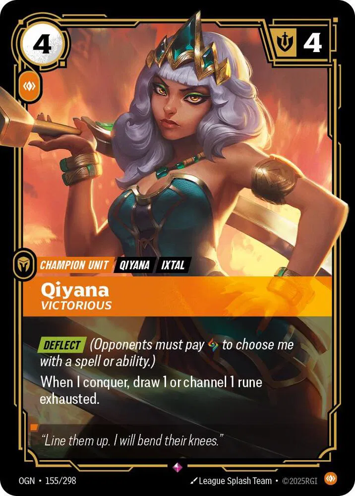 Qiyana - Victorious (155/298) - [Origins]