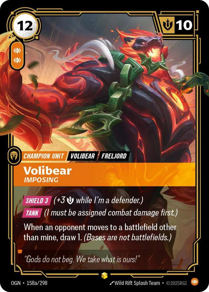 Volibear - Imposing (158a/298) - [Origins]