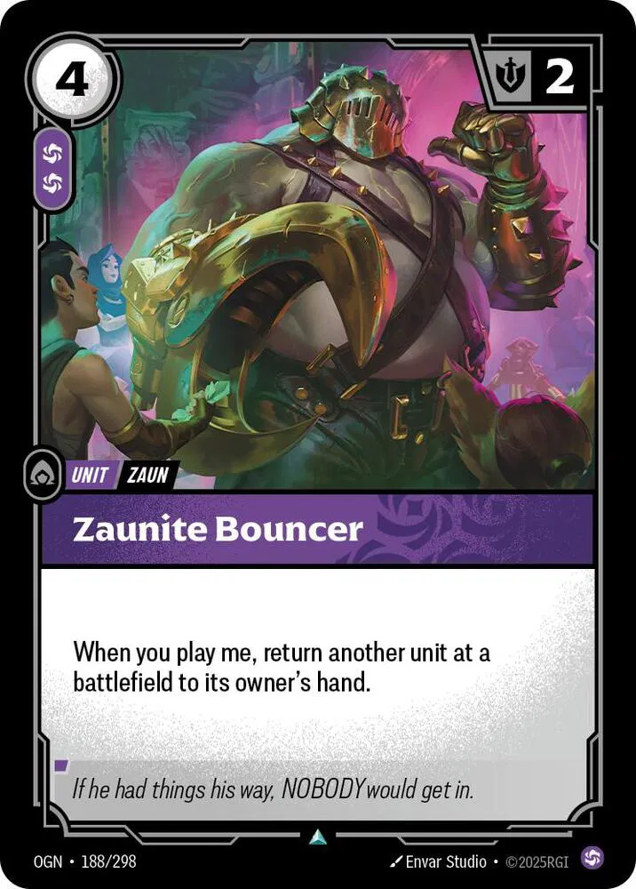 Zaunite Bouncer Foil (188/298) - [Origins]