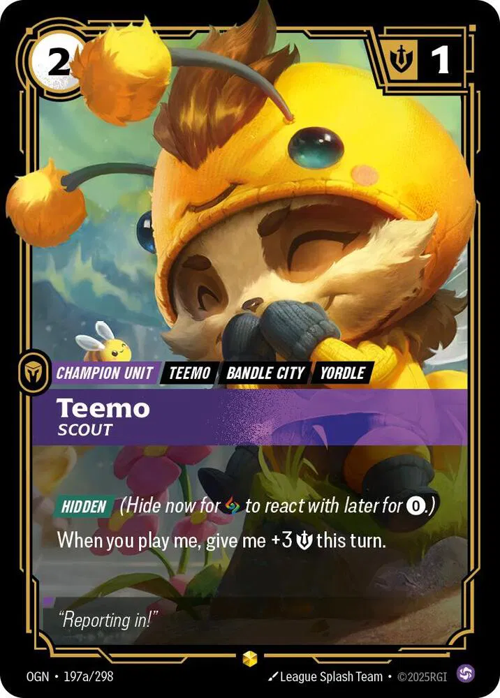 Teemo - Scout (197a/298) - [Origins]