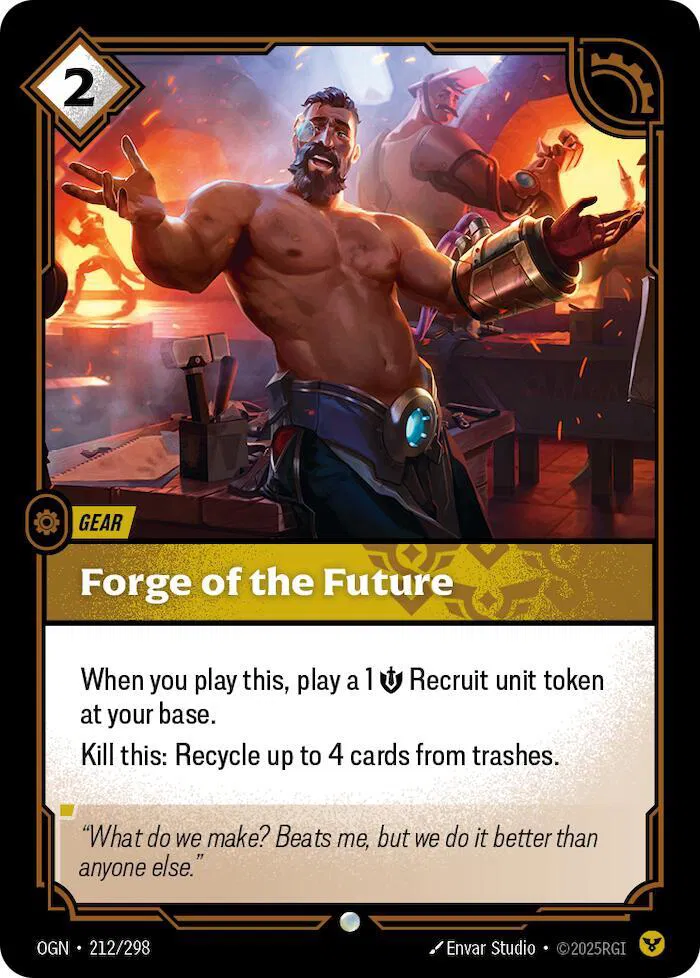 Forge of the Future Foil (212/298) - [Origins]