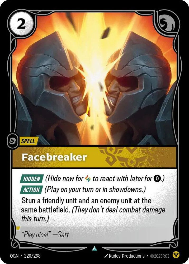 Facebreaker Foil (220/298) - [Origins]