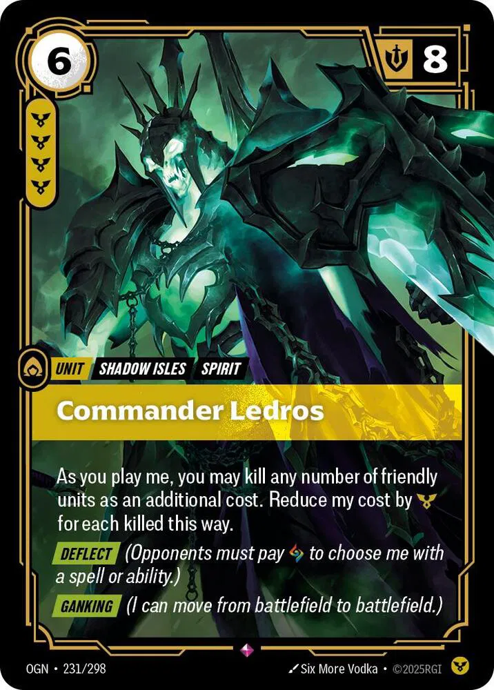 Commander Ledros (231/298) - [Origins]