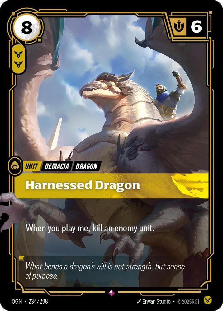 Harnessed Dragon (234/298) - [Origins]