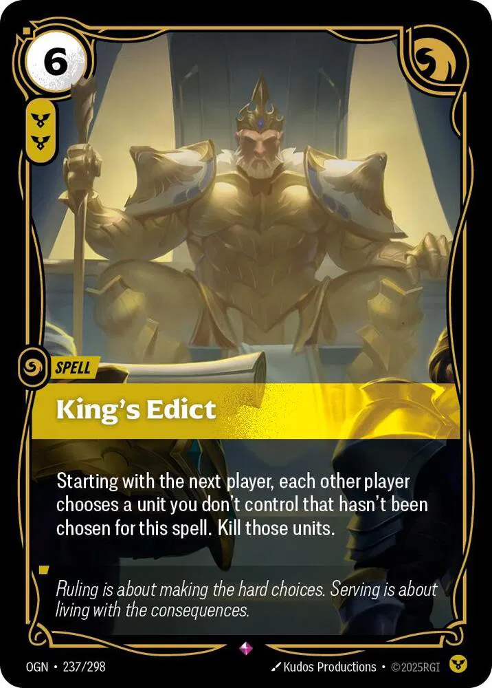 King's Edict (237/298) - [Origins]