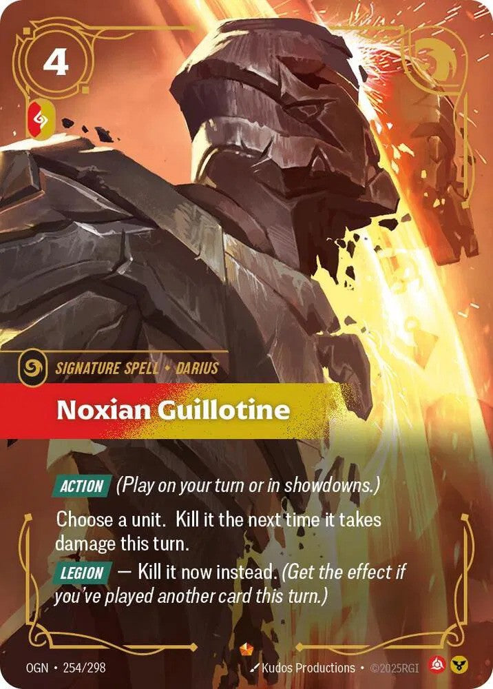 Noxian Guillotine (254/298) - [Origins]