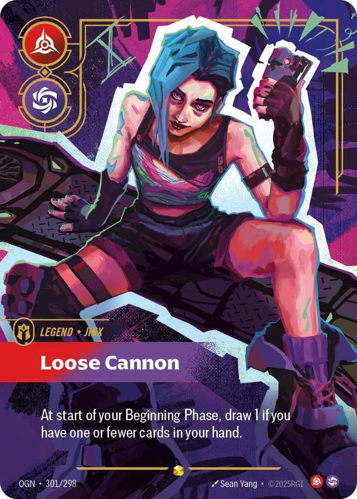 Jinx - Loose Cannon Overnumber (301/298) - [Origins]