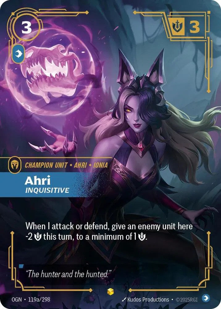 Ahri - Inquisitive (119a/298) - [Origins]